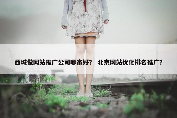西城做网站推广公司哪家好？ 北京网站优化排名推广？