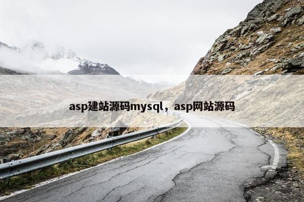 asp建站源码mysql，asp网站源码