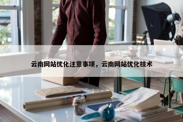 云南网站优化注意事项，云南网站优化技术