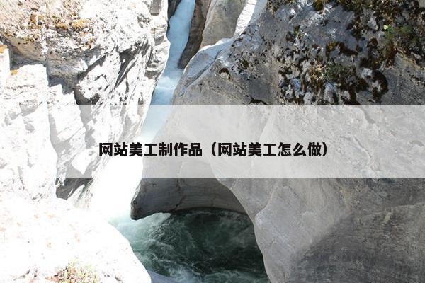 网站美工制作品（网站美工怎么做）