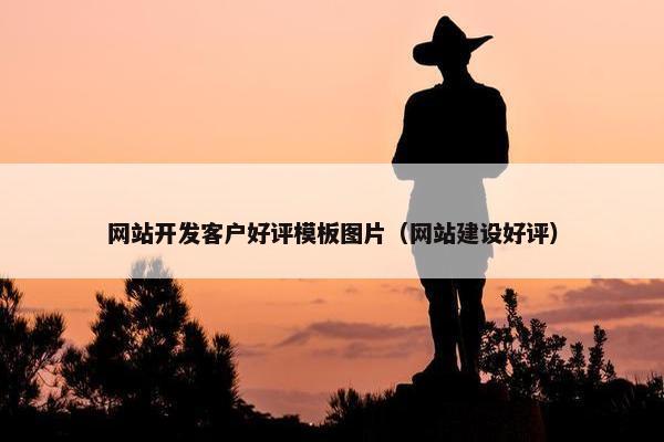 网站开发客户好评模板图片（网站建设好评）