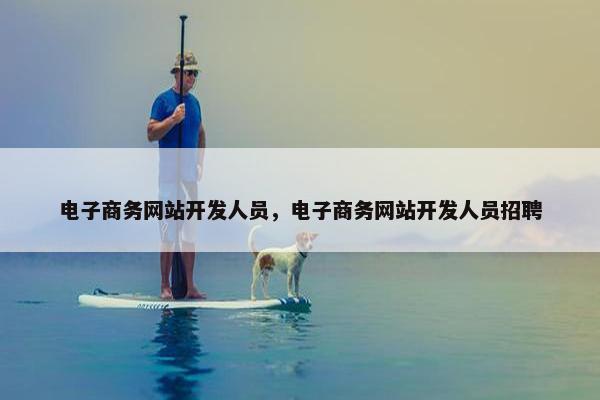 电子商务网站开发人员，电子商务网站开发人员招聘