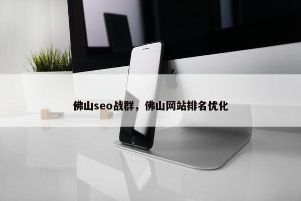 佛山seo战群，佛山网站排名优化