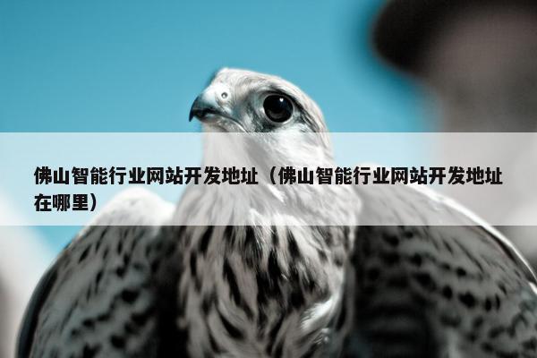 佛山智能行业网站开发地址（佛山智能行业网站开发地址在哪里）