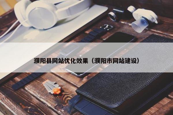 濮阳县网站优化效果（濮阳市网站建设）