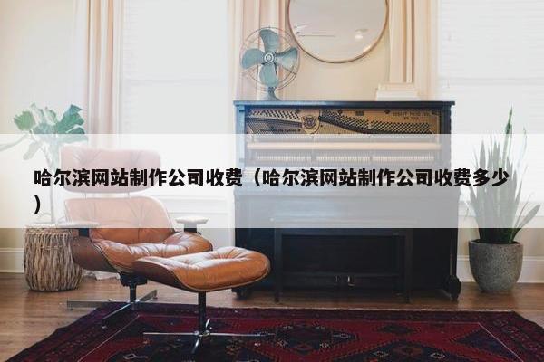 哈尔滨网站制作公司收费（哈尔滨网站制作公司收费多少）