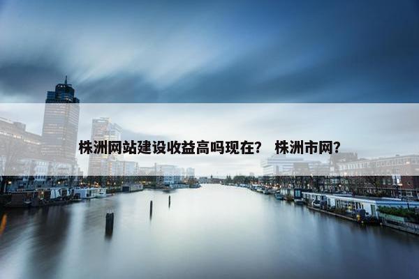 株洲网站建设收益高吗现在？ 株洲市网？