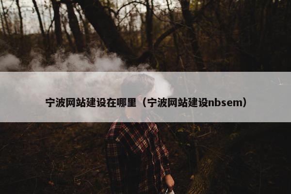 宁波网站建设在哪里（宁波网站建设nbsem）