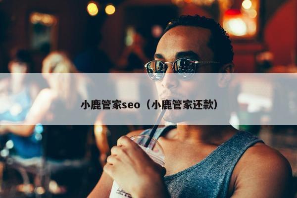 小鹿管家seo（小鹿管家还款）