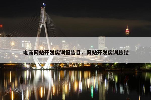 电商网站开发实训报告目，网站开发实训总结