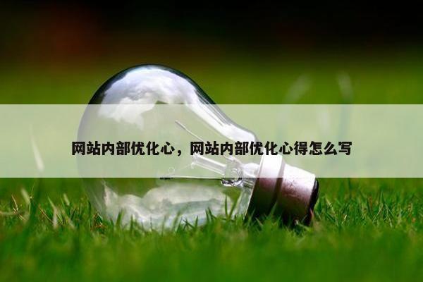 网站内部优化心，网站内部优化心得怎么写