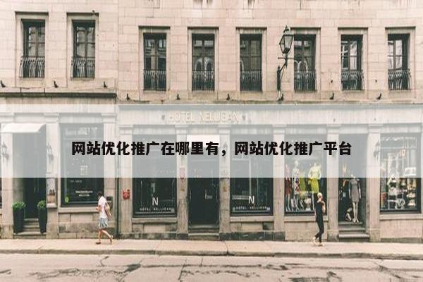 网站优化推广在哪里有，网站优化推广平台