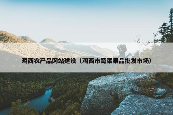 鸡西农产品网站建设（鸡西市蔬菜果品批发市场）