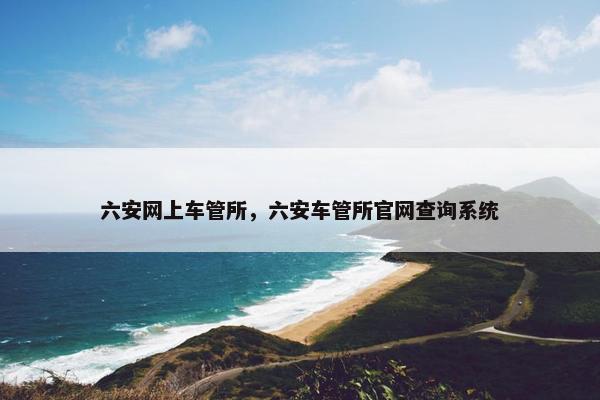 六安网上车管所，六安车管所官网查询系统