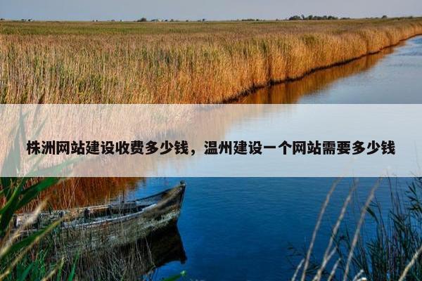 株洲网站建设收费多少钱，温州建设一个网站需要多少钱