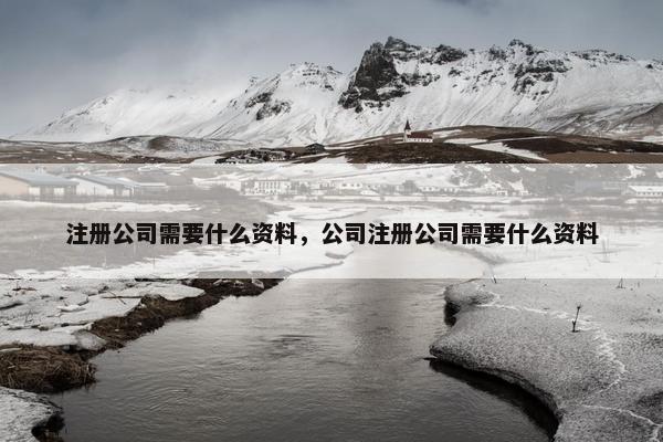 注册公司需要什么资料，公司注册公司需要什么资料