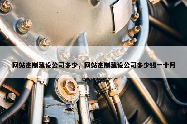 网站定制建设公司多少，网站定制建设公司多少钱一个月