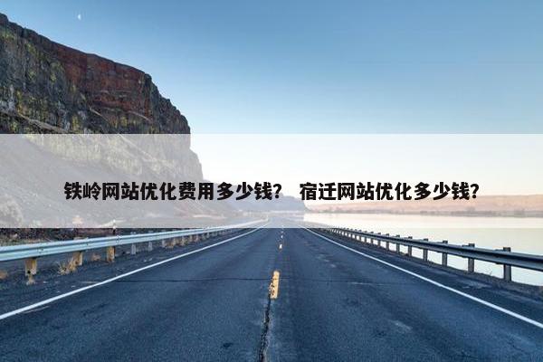 铁岭网站优化费用多少钱？ 宿迁网站优化多少钱？