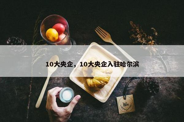 10大央企，10大央企入驻哈尔滨