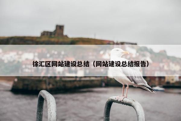 徐汇区网站建设总结（网站建设总结报告）