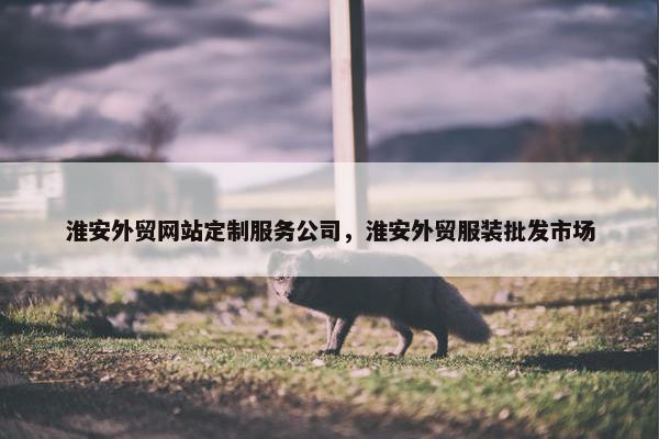 淮安外贸网站定制服务公司，淮安外贸服装批发市场