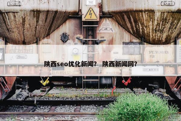 陕西seo优化新闻？ 陕西新闻网？