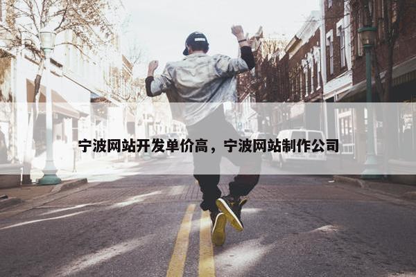 宁波网站开发单价高，宁波网站制作公司
