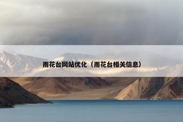 雨花台网站优化（雨花台相关信息）