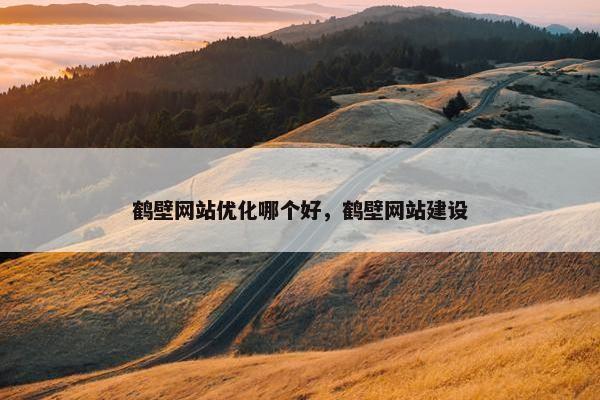 鹤壁网站优化哪个好，鹤壁网站建设