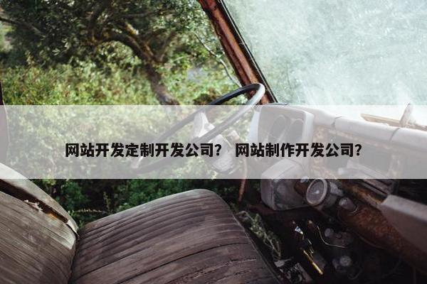 网站开发定制开发公司？ 网站制作开发公司？