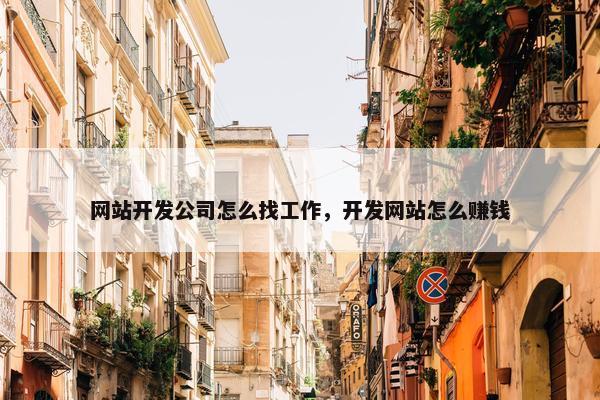 网站开发公司怎么找工作，开发网站怎么赚钱