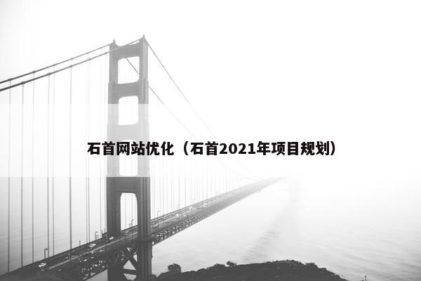 石首网站优化（石首2021年项目规划）
