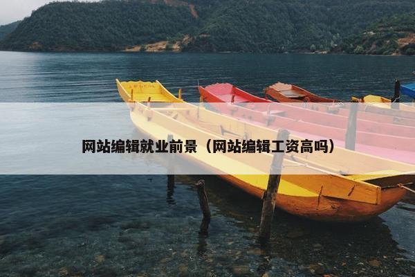 网站编辑就业前景（网站编辑工资高吗）