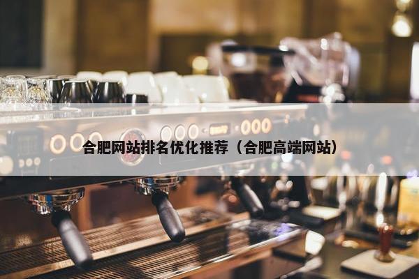 合肥网站排名优化推荐（合肥高端网站）