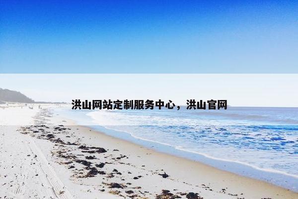 洪山网站定制服务中心，洪山官网