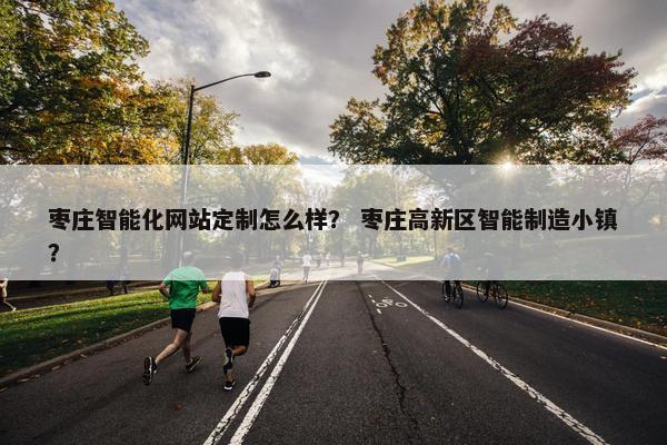 枣庄智能化网站定制怎么样？ 枣庄高新区智能制造小镇？