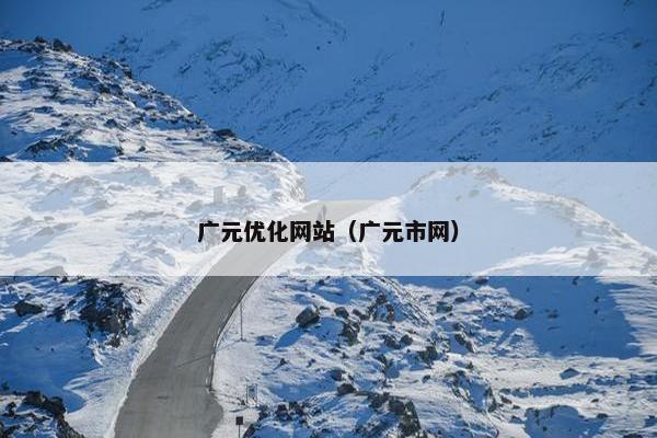 广元优化网站（广元市网）