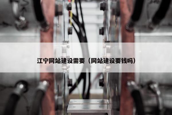 江宁网站建设需要（网站建设要钱吗）