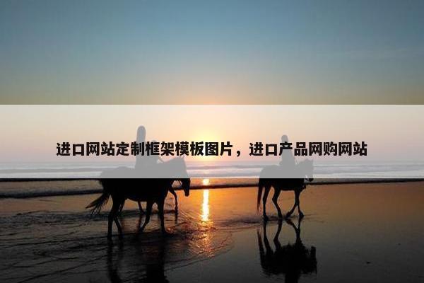 进口网站定制框架模板图片，进口产品网购网站