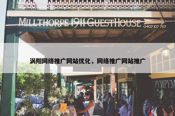 涡阳网络推广网站优化，网络推广网站推广