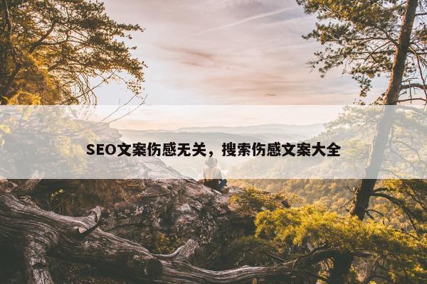SEO文案伤感无关，搜索伤感文案大全
