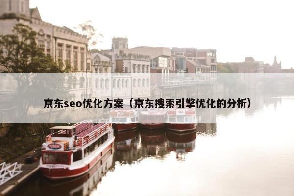 京东seo优化方案（京东搜索引擎优化的分析）