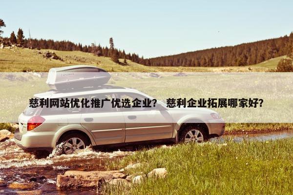 慈利网站优化推广优选企业？ 慈利企业拓展哪家好？