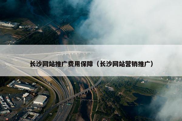 长沙网站推广费用保障（长沙网站营销推广）