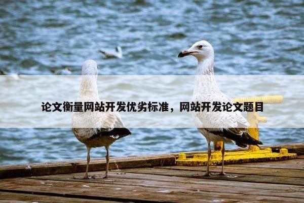 论文衡量网站开发优劣标准，网站开发论文题目
