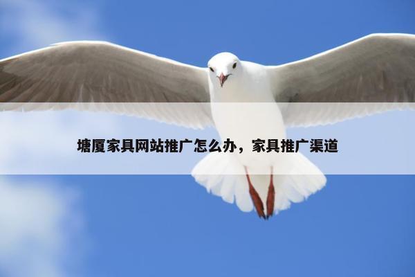 塘厦家具网站推广怎么办，家具推广渠道