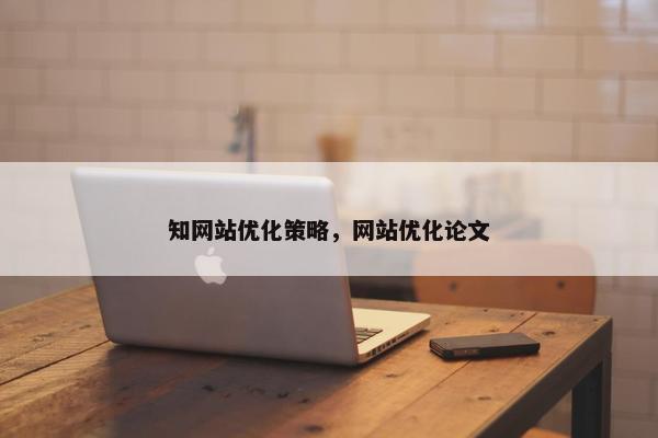 知网站优化策略，网站优化论文